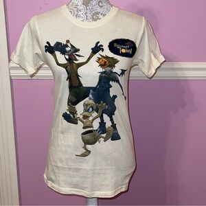 kingdom hearts Halloween town sora top shirt emo goth gothic disney square enix